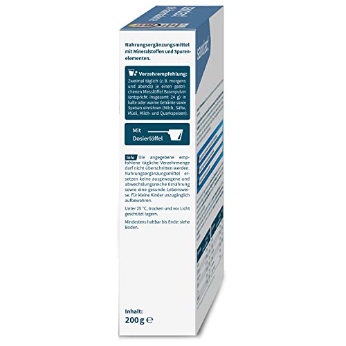 sanotact pH-Basenbalance Pulver (6 x 200g) • Für Säure Basen Balance mit Mineralien • Entsäuerungskur mit Zink, Magnesium… – Ansicht 4