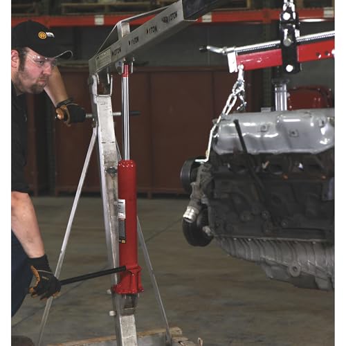 Strongway 8-Ton Long Ram Hydraulic Jack - Single Piston, Flat Base