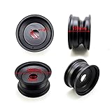  10 pulgadas delantera trasera ATV Quad Rim rueda GO kart Golf Bu-ggy Drift Trike todoterreno 4 ruedas apto for 150 200 250 300cc (Color : 1 Front 10 inch 88MM)