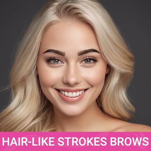 Imethod DARK BROWN 2-IN-1 EYEBROW PEN Eyebrow Pen - Eyebrow Pencil Magical 2-In-1 Eye Brow Pencils thumb #2