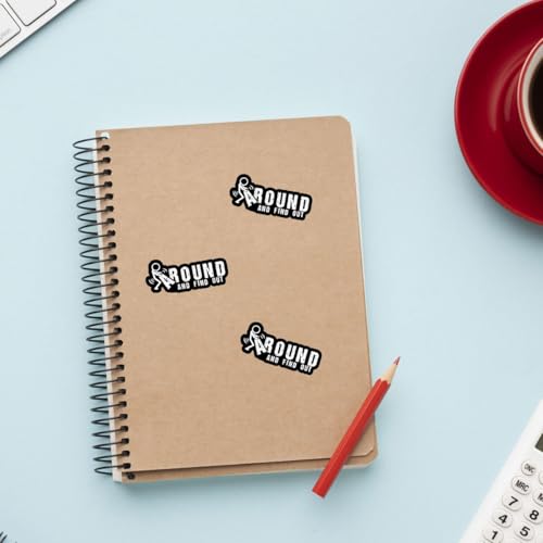Image of 3 Pcs Fuck Around and Find Out Sticker, Around and Find Out Sign, Funny Saying Stickers for Adults Dark Humor, FAFO Sticker- Vinyl Sticker for Water Bottles Laptop Phone Car (S1, 5 inch)