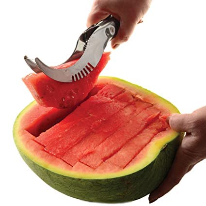 NH Fashion Hub (1Pcs) Watermelon Slicer –The Original Italian Designed Watermelon Cutter That Makes Slicing Watermelon Fast and Easy –Premium Grade Stainless Steel (B0BWRTKLC9) Amazon Price History, Amazon Price Tracker