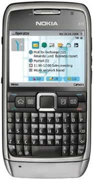 Nokia E71 Mobile Phone Sim Free Unlocked Black