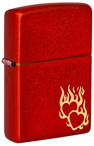 Encendedor Zippo Metalizado Rojo 46102 miniatura 1