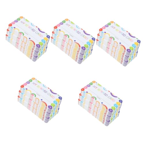 Feuilles de récompense comportementales Veemoon pour élèves : lot de 750 fiches cartoon