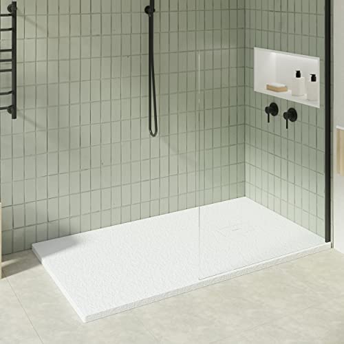 KOES - Receveur de douche en résine modèle OBI – 90x190 – Blanc RAL 9003