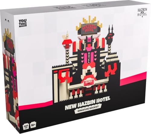 Youtooz Hazbin Hotel Brick Set, Collectible Building Set Inspired by Hazbin Hotel