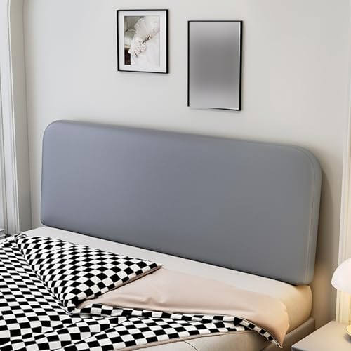 Tapicerowana poduszka na zagłówek w rozmiarze queen size, duży podparcie oparcia, do czytania i relaksu, w łóżku, miękka, wygodna poduszka (brązowa, 200 x 60 x 6 cm)