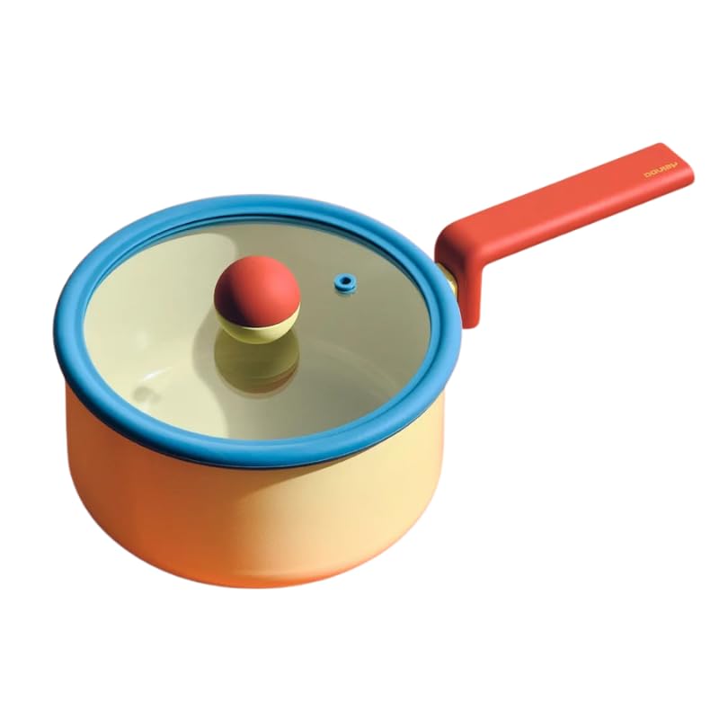 Neoflam Cacerola forjada danesa de 7 pulgadas, para estufas e inducción, fabricada en Corea (18 cm)