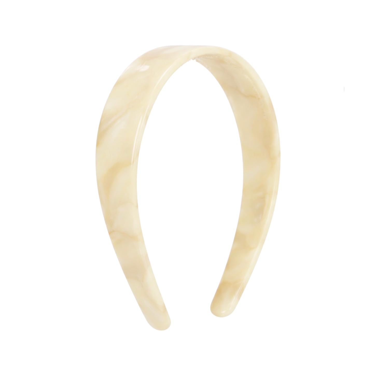 RPZL The Samantha headband, Wide, Acetate (Black, Wide)