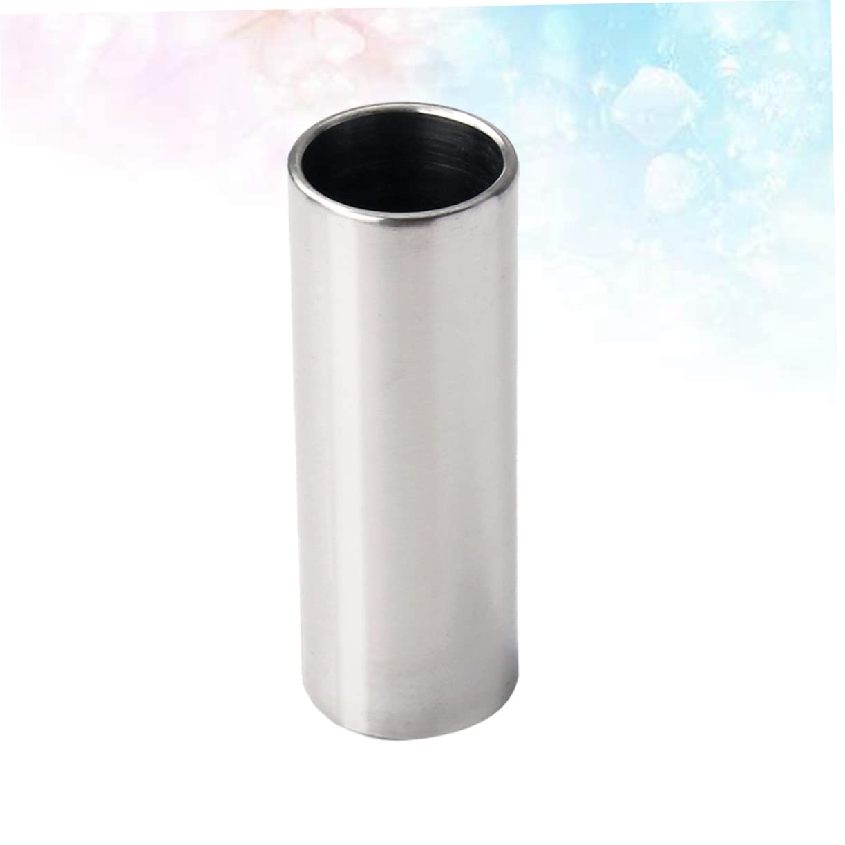 BESPORTBLE Stainless Steel Guitar Slide Finger Tube for Electric and Acoustic Guitars Durable Smooth Finish for Enhanced Sustain and Intonation Bass Accessory