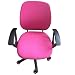 Produktbild Frifer Stuhlhusse, Büro Decke Elastisch für Chefsessel, Bezug Separate Schutzfolie Armlehne für Haus Büro Fuchsia