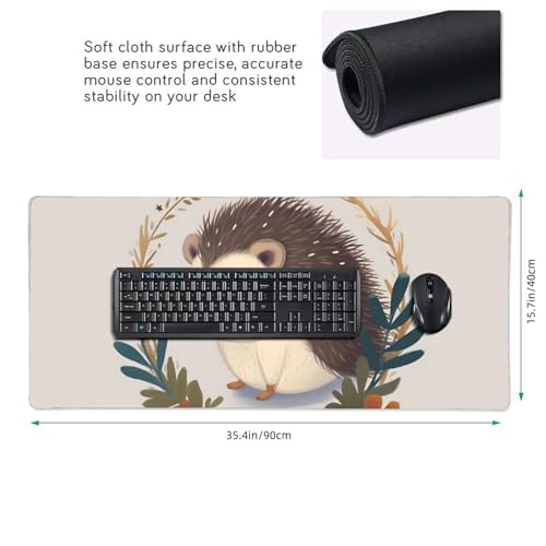 Grand tapis de souris de jeu étendu protégeant votre bureau