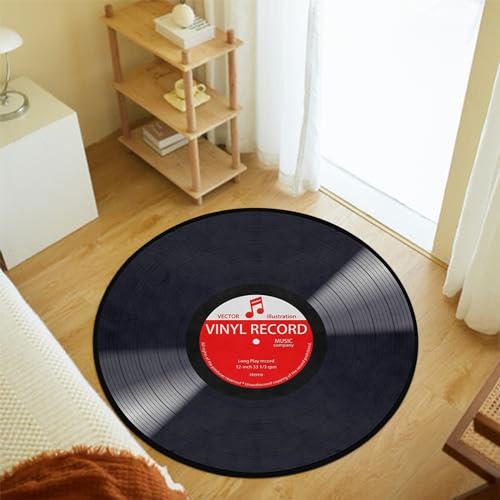 Tapete redondo decorativo de 3 pies keepcute miniatura 5