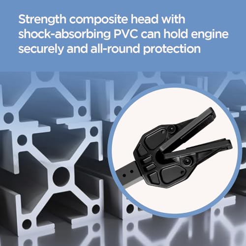Image of Boat Transom Saver Adjustable Shock Absorbing Boat Transom Saver with Composite Head Ideal for Holds Engine, Roller and Trailer Mounts