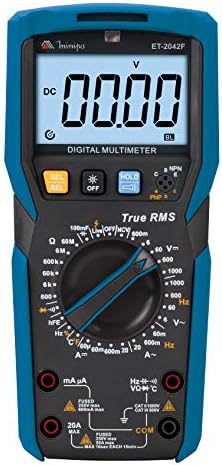 MULTIMETRO DIGITAL CATIII 600V ET-2042F