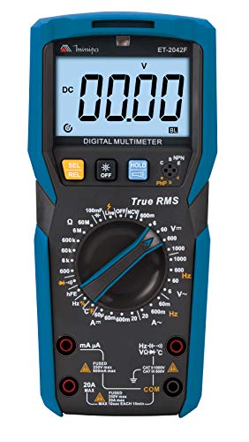 MULTIMETRO DIGITAL CATIII 600V ET-2042F