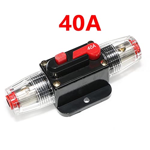 Disjoncteur 12V 60V réinitialisable multicolore de 20A à 100A - 3