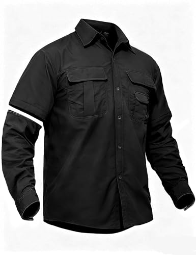 Amazon.com: TACVASEN Men's Long Sleeve Work Shirt for Fishing