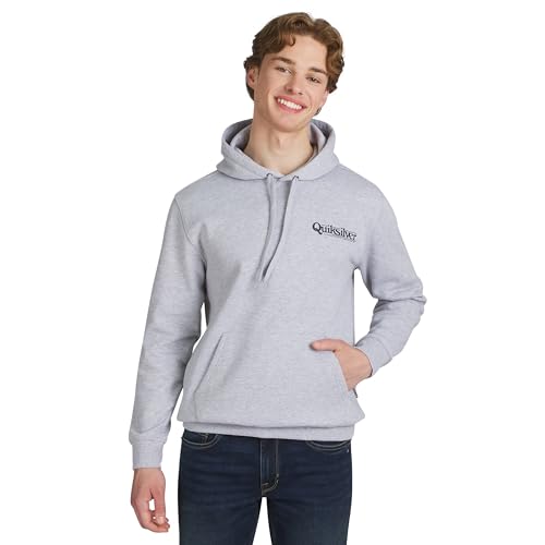 Image of Quiksilver Men's Regular Fit Super Soft Fleece Midweight Pullover Hooded Sweatshirt