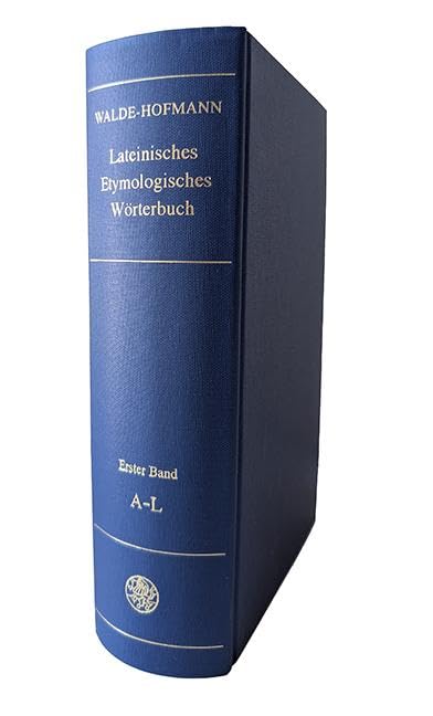 Lateinisches etymologisches Wörterbuch: A - L