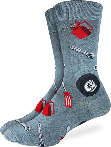 Good Luck Sock Men s Car Mechanic Socks, Adult