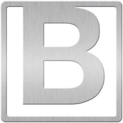 IF Helvetica Clip-On Letter Bookmark - B