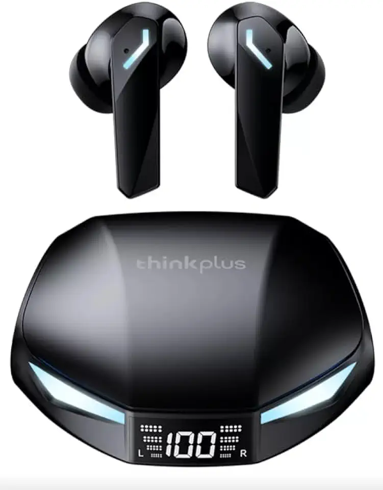 Fones de Ouvido Sem Fio XT 53 (2025) | Bluetooth 5.4, LED Digital, Som 360°, Cancelamento de Ruído, Resistente à Água