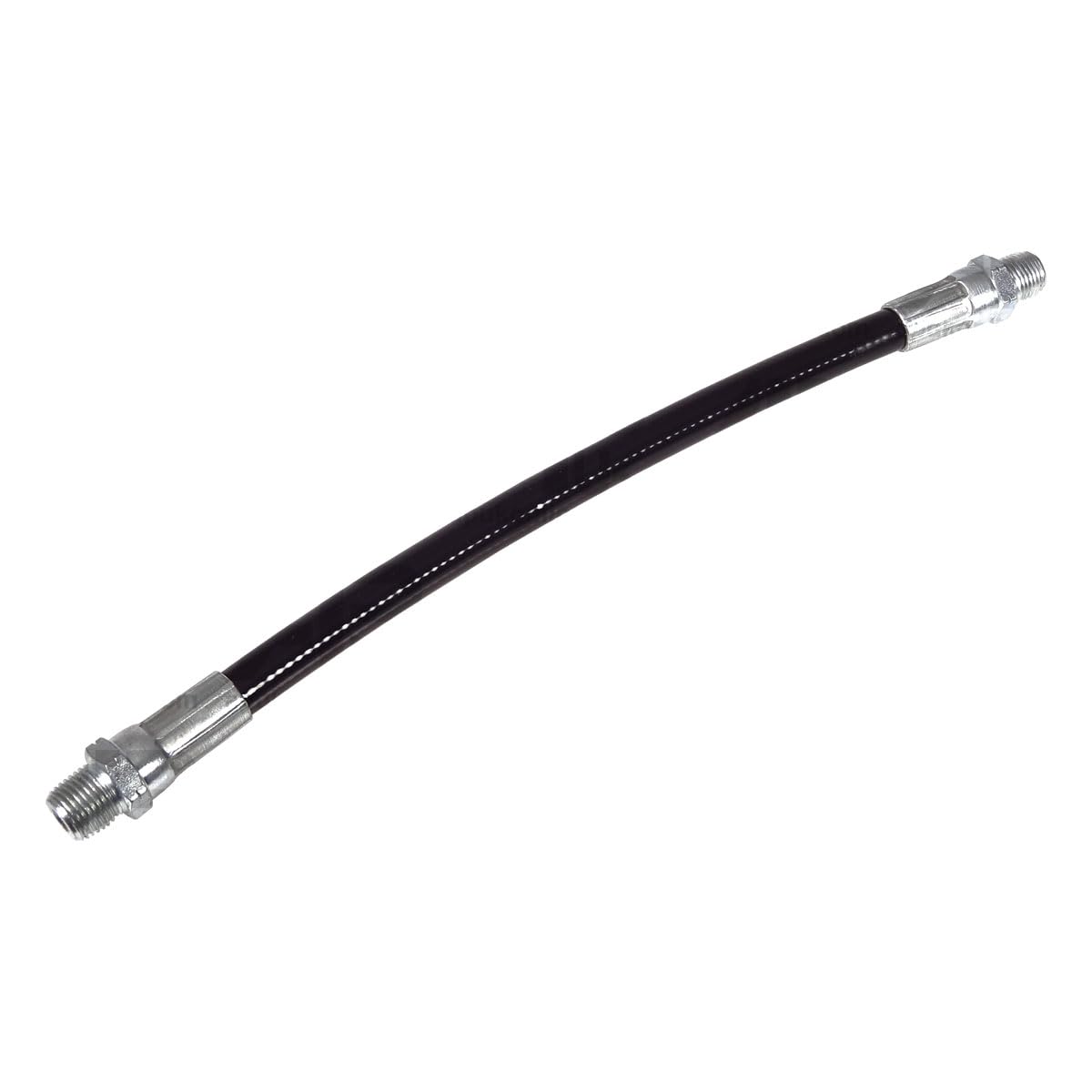 1/8" Inch BSP Thread Standard Duty 4500 PSI Flexible Grease Gun Tube Hose 20cm