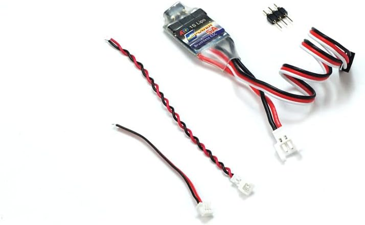 Brushless ESC 5A/1S ; 5A/2S ; 10A 20A 30A 40A Electric Speed Controller for RC Airplane Model Plane Spare Parts (5A 2S * 2pcs)
