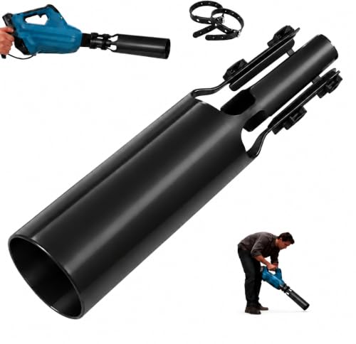 Cyclone 2X Leaf Blower Attachment, Airflow Amplifier Extension, Air Booster