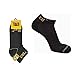 Produktbild Sommer-Arbeitssocken für Herren CAT 6 Paar kurze Socken bis zum Knöchel, verstärkt an Ferse und Spitze mit verstärkter Spitze CAT CATERPILLAR Gewebe, Baumwolle von höchster Qualität (39-42, Grau)