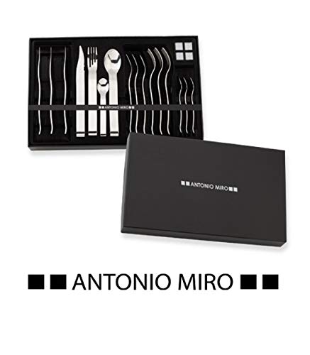 Antonio Miró Cubertería Kitlam Acero