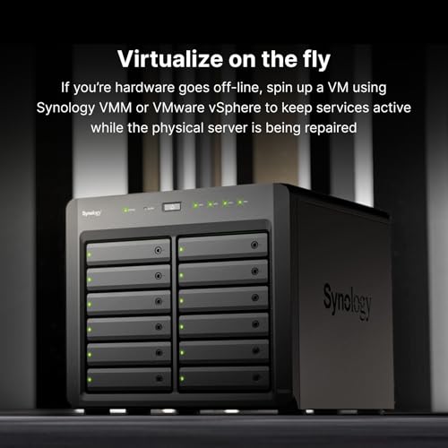 Image of Synology DiskStation 12 Bay DS2422+ Quad Core CPU with 4GB Memory (Diskless), Black