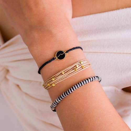 Pura Vida Bracelet Bright Lines Bracelet Stack, 3 Stackable Bracelets for Women3