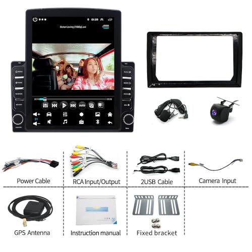4G+64G 9.7inch Car Stereo Radio for D-urango 2004-2009 w/Bluetooth WiFi GPS Navigation w/Car-Play/Android Auto Double USB Interface Steering Wheel Control Player Android 13 by Alikali - Image 9