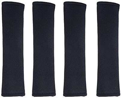 ilyever 4 Pack Universal Car Safety Seatbelt Shoulder Strap Pad Soft Headrest Neck Support Pillow Cover Cushion,No Slip,No Rubbing - A Must Have for All Car Owners for a More Comfortable Driving