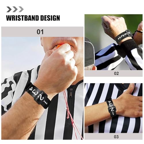 BESPORTBLE Equipamento De Árbitro De Futebol 4 Peças Marcadores De Quintal De Futebol Indicador Ofic