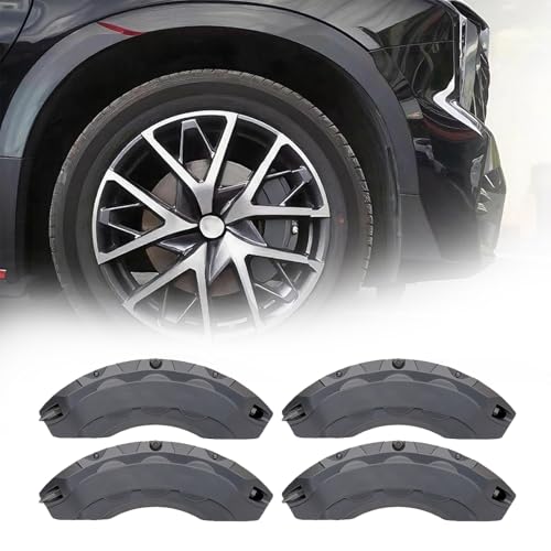 に適用アウディTT RS クーペ 2010年2月〜2017年4月 アルミニウム製ブレーキキャリパーカバー フロント&リア 4 点セット 18 インチホイール対応 防塵・防腐・耐熱・高耐久仕様 タイヤカスタム必備 ホイールアクセサリー ディスク装飾&保護 金