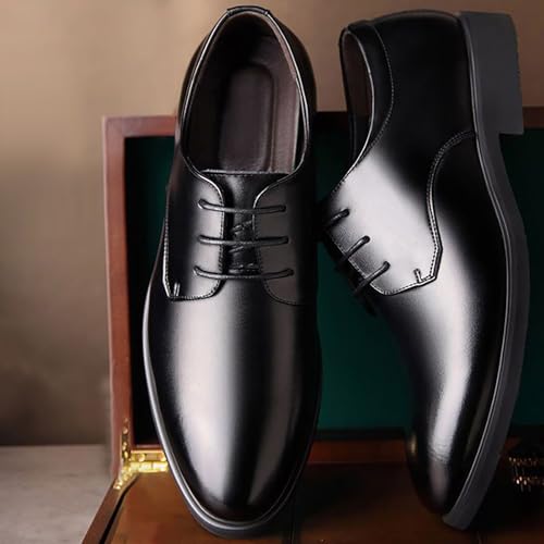 Mens Dress Shoes Comfort Soft Men Oxford Superior Flexural Leather Fashion Dress Sneakers Formal Business Casual Shoe4