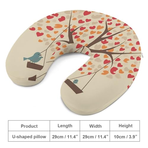 Almohada algodón viscoelástico U forma tamaño único miniatura 2