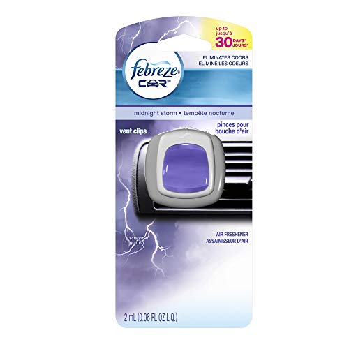 Image of Febreze Car Clips Midnight Storm 1Ct Sidecap