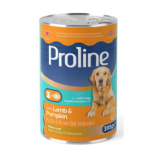 Proline Parça Kuzu Etli ve Bal Kabaklı Pate Yetişkin Köpek Konservesi 395 Gr