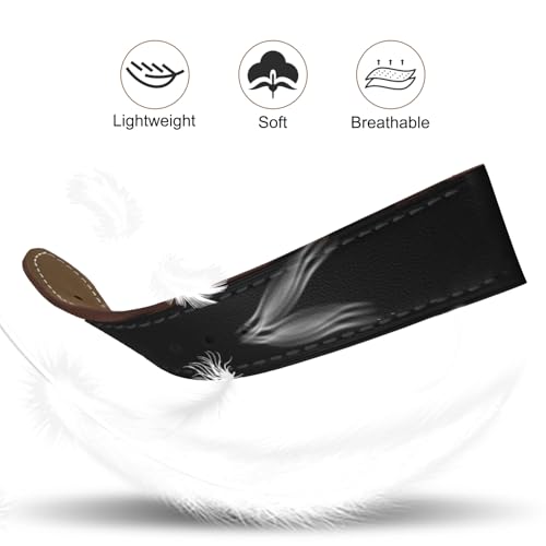 Italy Genuine Leather Watch Bands Compatible with Samsung Galaxy Watch 7 6 5 4 40mm 44mm, 5 Pro 45mm, 6 4 Classic Active 2, 20mm Quick Release Leather Watch Straps Replacement Band for Women Men