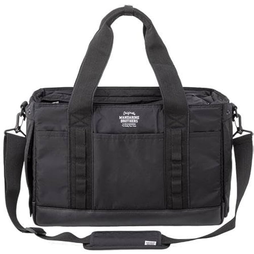 新品　マンダリンブラザーズ　キャリートートバッグ ブラック Amazon.co.jp: MANDARINE BROTHERS マンダリンブラザーズ
