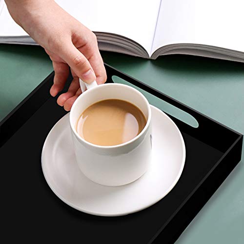 Tasybox STC1 Black Serving Tray, Acrylic Decorative Serving Trays thumb #4