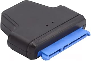 Cablecc 5Gbps Micro USB 3.0 to SATA 22Pin 7+15 Enclosure Adapter for 2.5