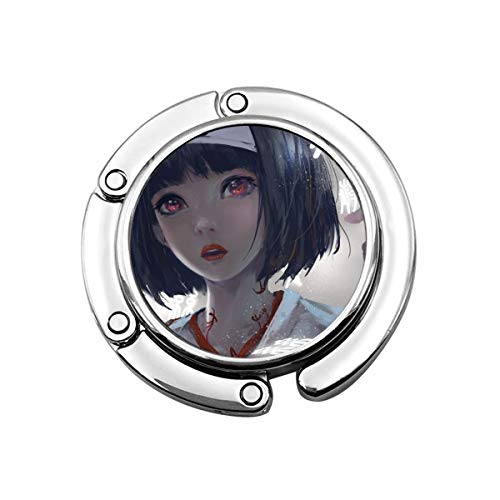 Preisvergleich Produktbild Noragami Faltbare Handtaschenhaken, 2er-Set Kleiderbügel klappbar Tischaufhänger Halter Damen Tasche Aufbewahrung