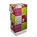 Coprilavatrice in PVC Universale con Cerniere Carica dall'alto Telo Protettivo cm h80 P48 L60 per Lavatrice Made in Italy Forte Resistente