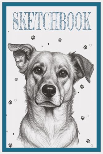 Dog Sketchbook for Artists – Blank Drawing Book with Framed Pages for Kids, Teens & Adults (Drawing Pad, Sketch Book) | 6x9 inches | 120 pages: ... Doodling, Illustration, and Creative Design